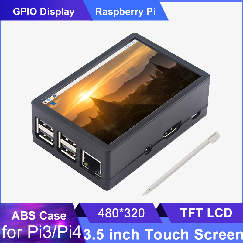 3.5 inch Raspberry Pi 3B/3B+/4 - Pi 4 Case review and price