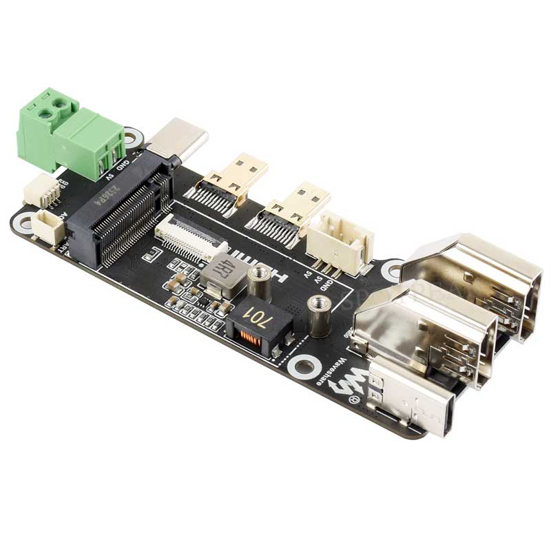 Raspberry Pi 5 PCIe to M.2 Mul - Pi Cooler review and price