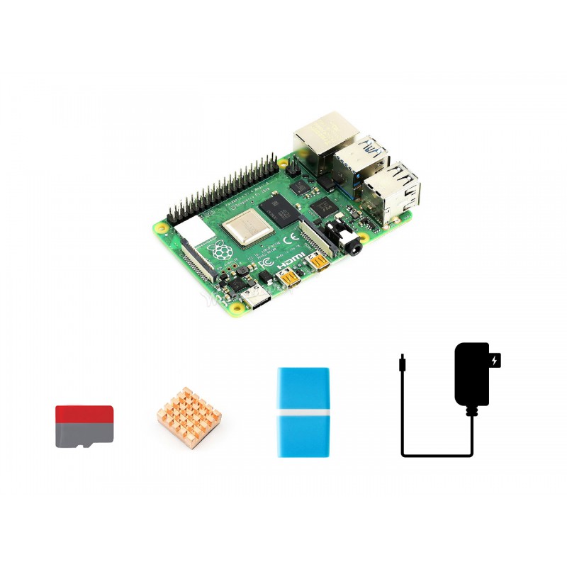 Raspberry Pi 4 Model B Starter - Pi Power Supply review and price