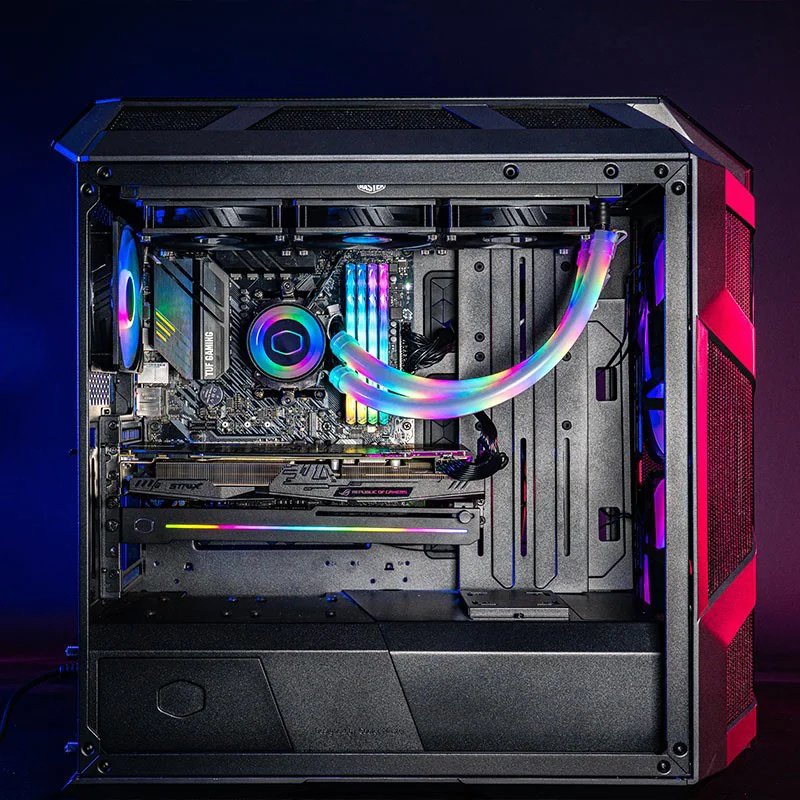 Soft Tube ARGB Vest CPU Liquid - Pi Cooler review and price