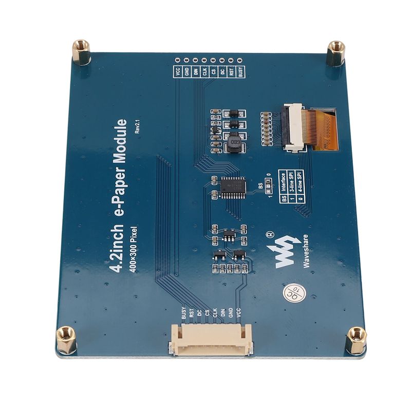 Waveshare 4.2 Inch E-Ink Displ - Raspberry Pi 4 review and price