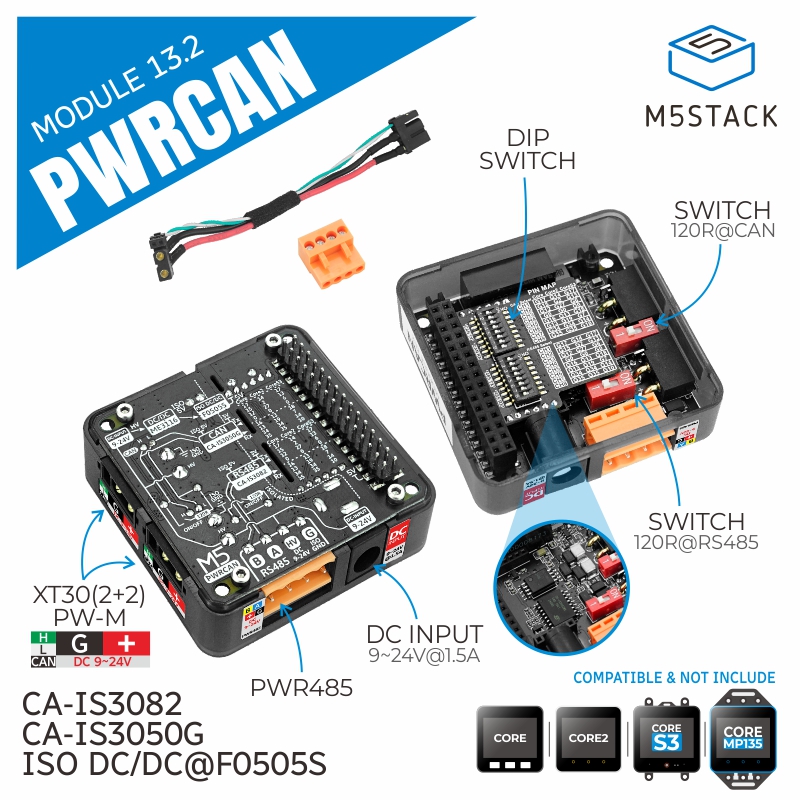 M5Stack Official PWRCAN 13.2 M - Pi Camera Module review and price