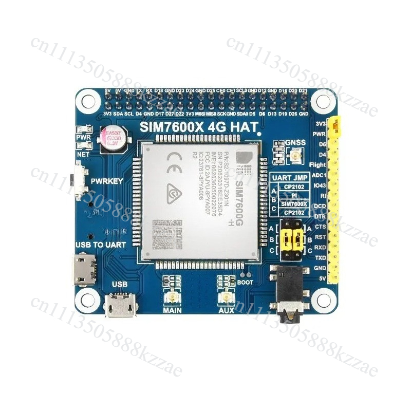 SIM7600G-H 4G HAT for Raspberr - Raspberry Pi 4 review and price
