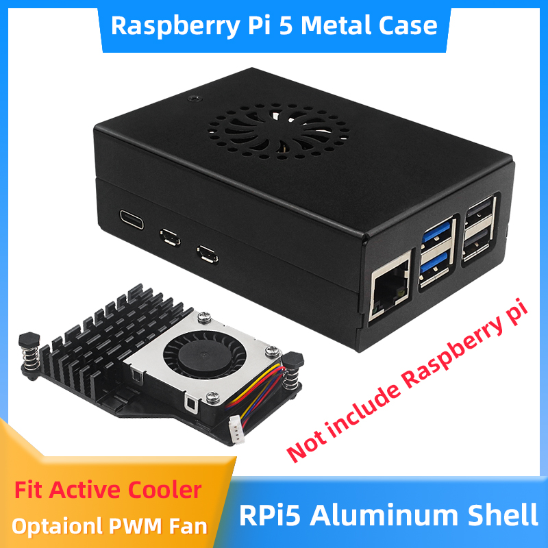 Raspberry Pi 5 Aluminum Alloy  - Pi Cooler review and price